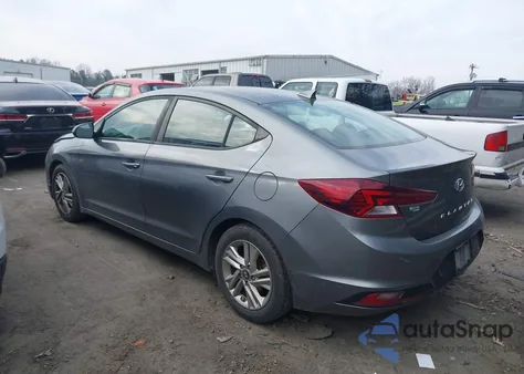 2019 Hyundai Elantra Sel z USA, uszkodzony, nr VIN 5NPD84LF3KH419466